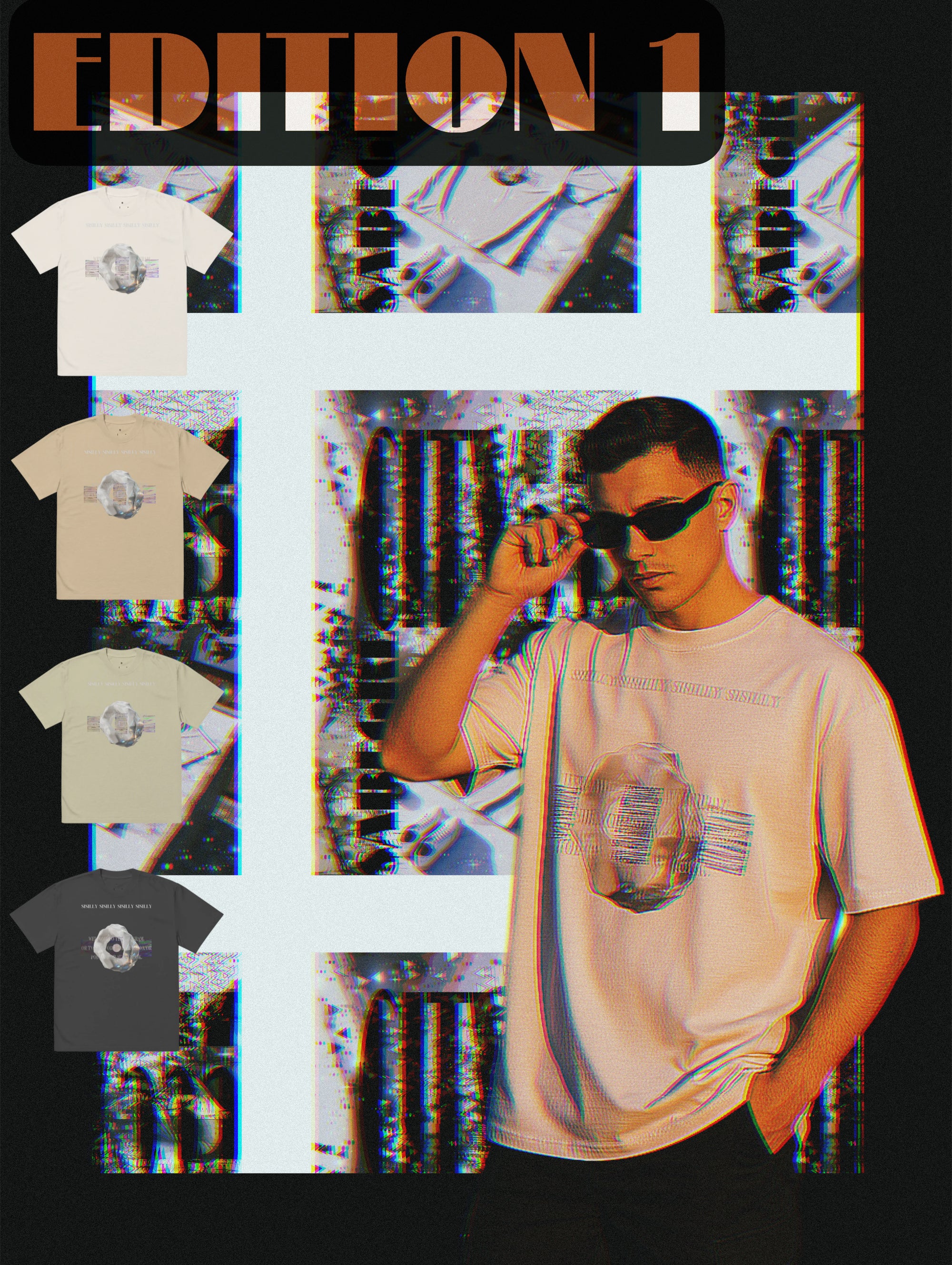SABEGRE CITY555 Oversized T-Shirt EDITION 1