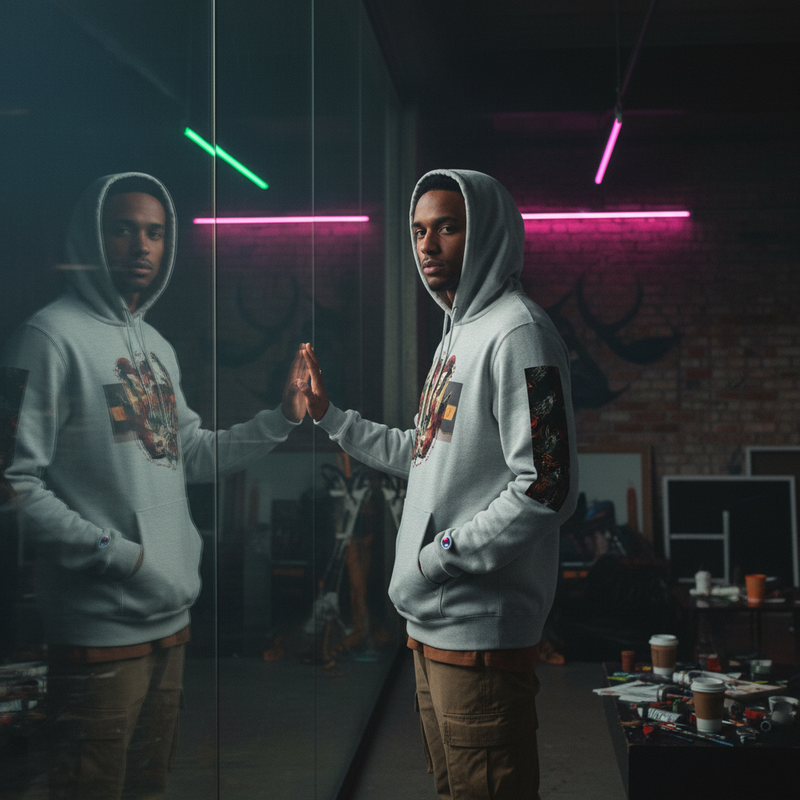 Mirror Reflection Portrait