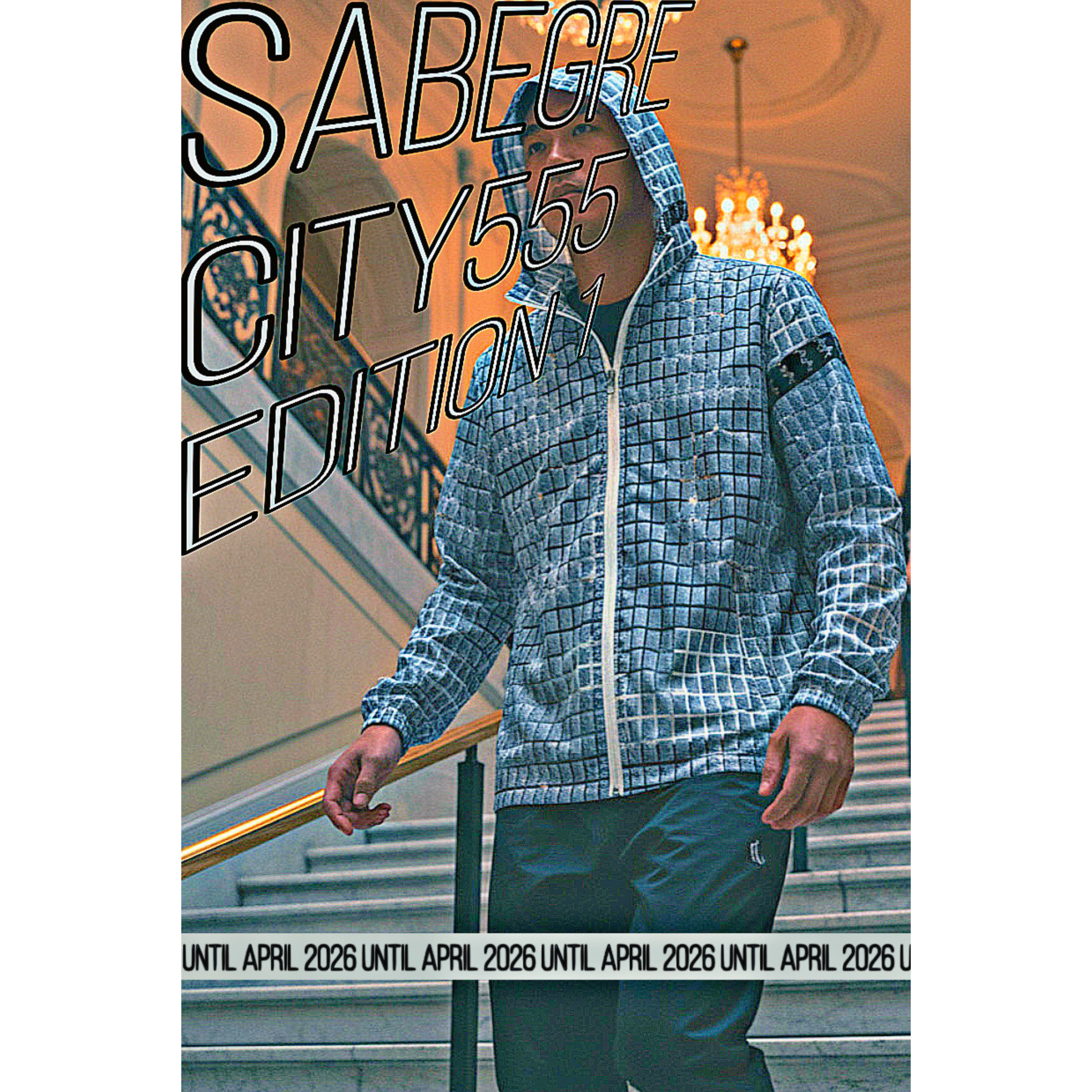 SABEGRE CITY555 Men’s Windbreaker EDITION 1