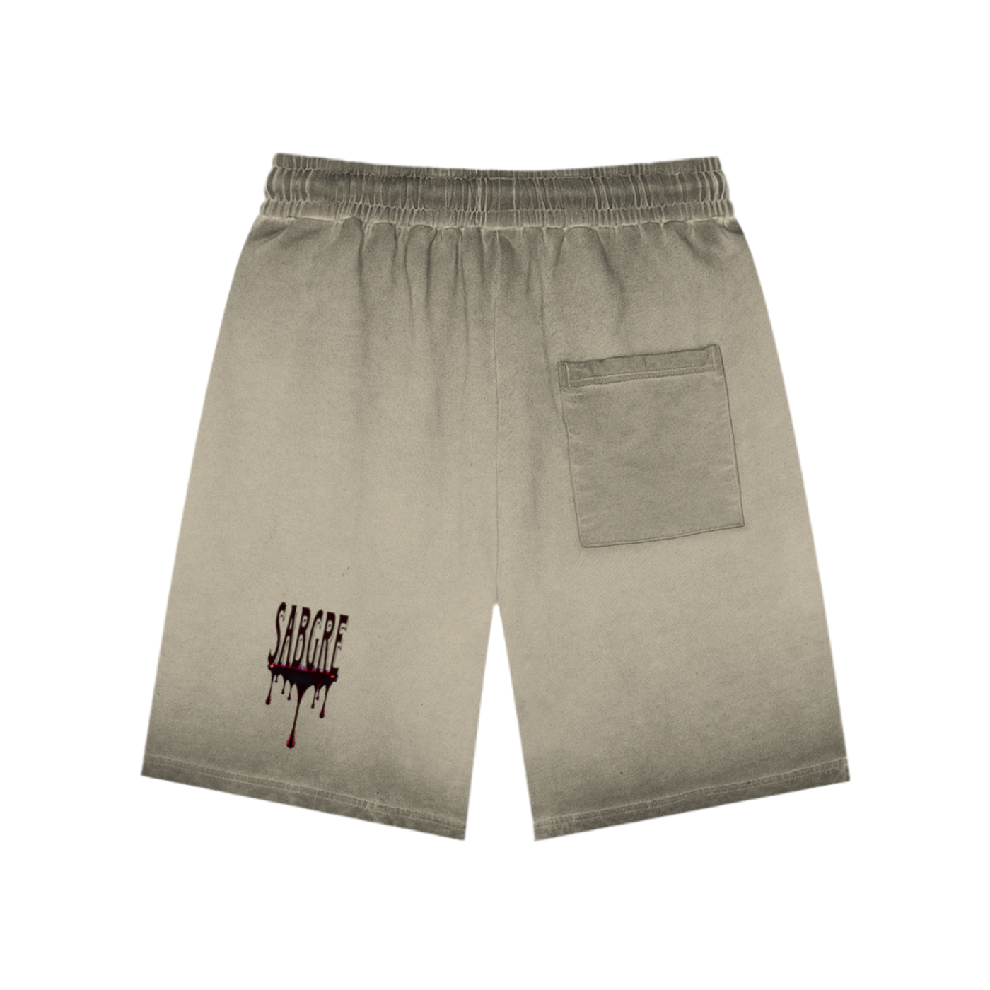 SABEGRE “SABGRE” Reverse Dyed Sweatshorts