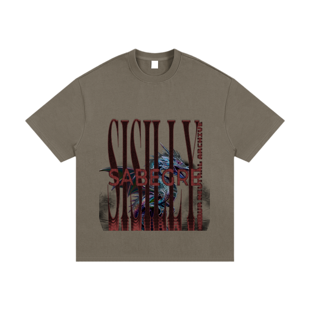 SABEGRE CHRO3 Heavyweight Cotton T-Shirt EDITION 1