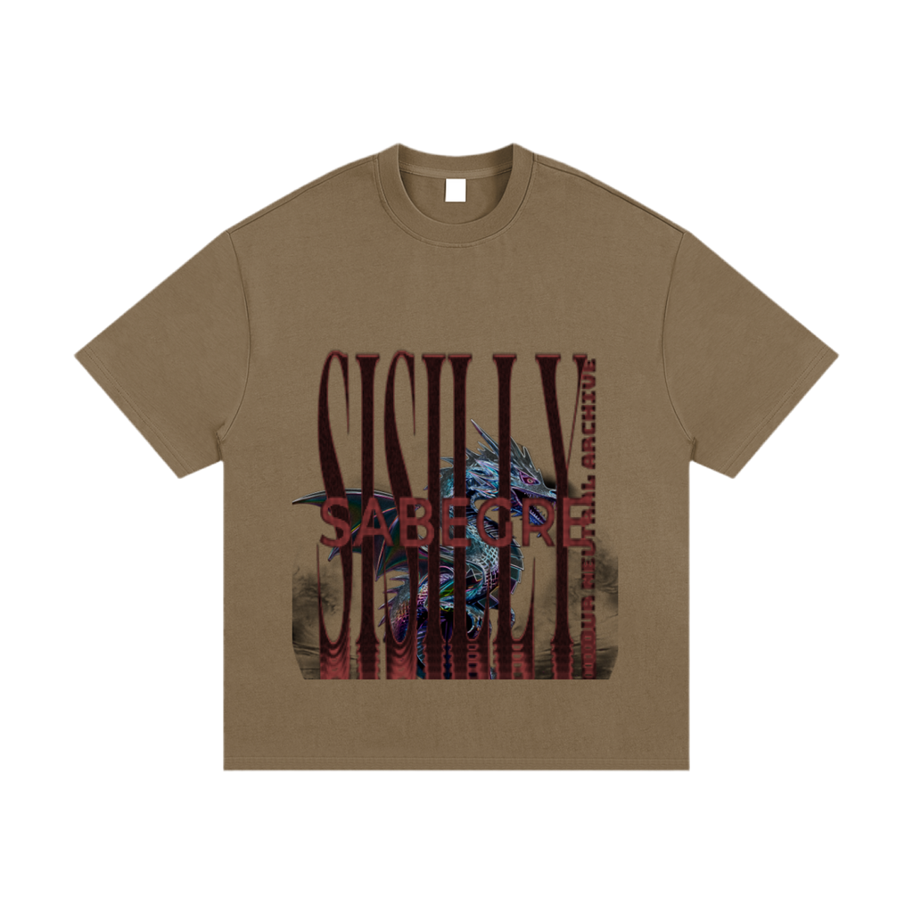 SABEGRE CHRO3 Heavyweight Cotton T-Shirt EDITION 1