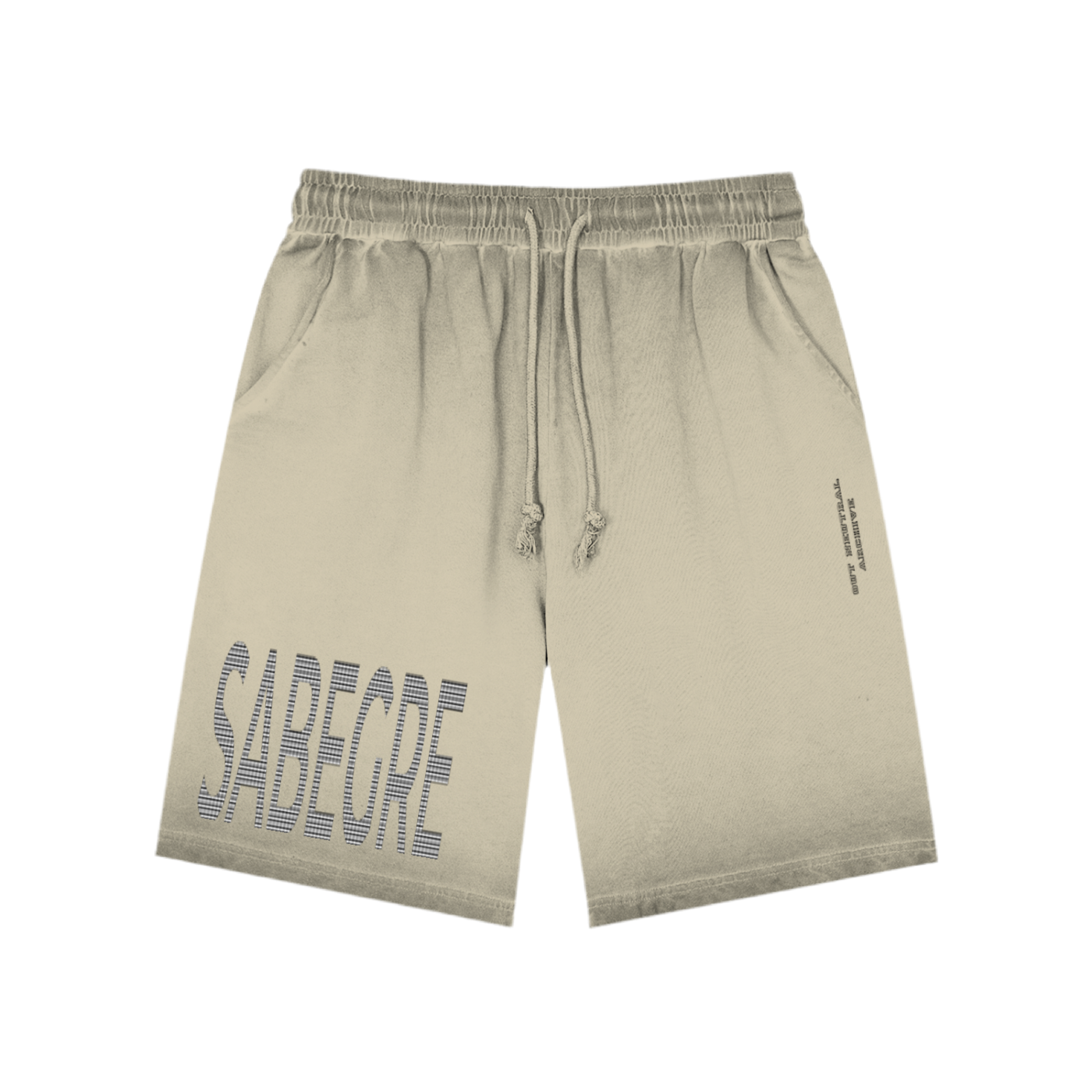 SABEGRE “SABGRE” Reverse Dyed Sweatshorts