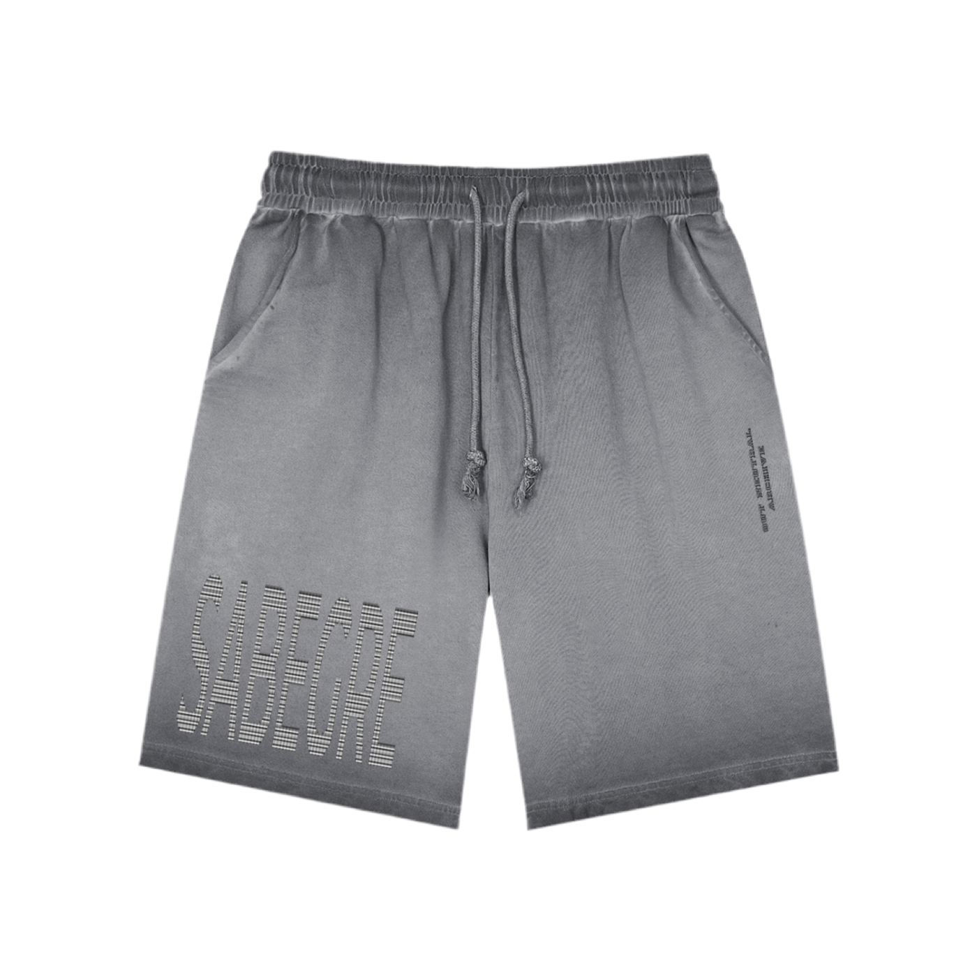 SABEGRE “SABGRE” Reverse Dyed Sweatshorts