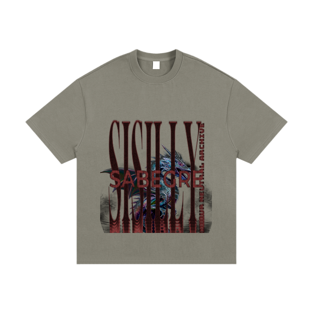 SABEGRE CHRO3 Heavyweight Cotton T-Shirt EDITION 1