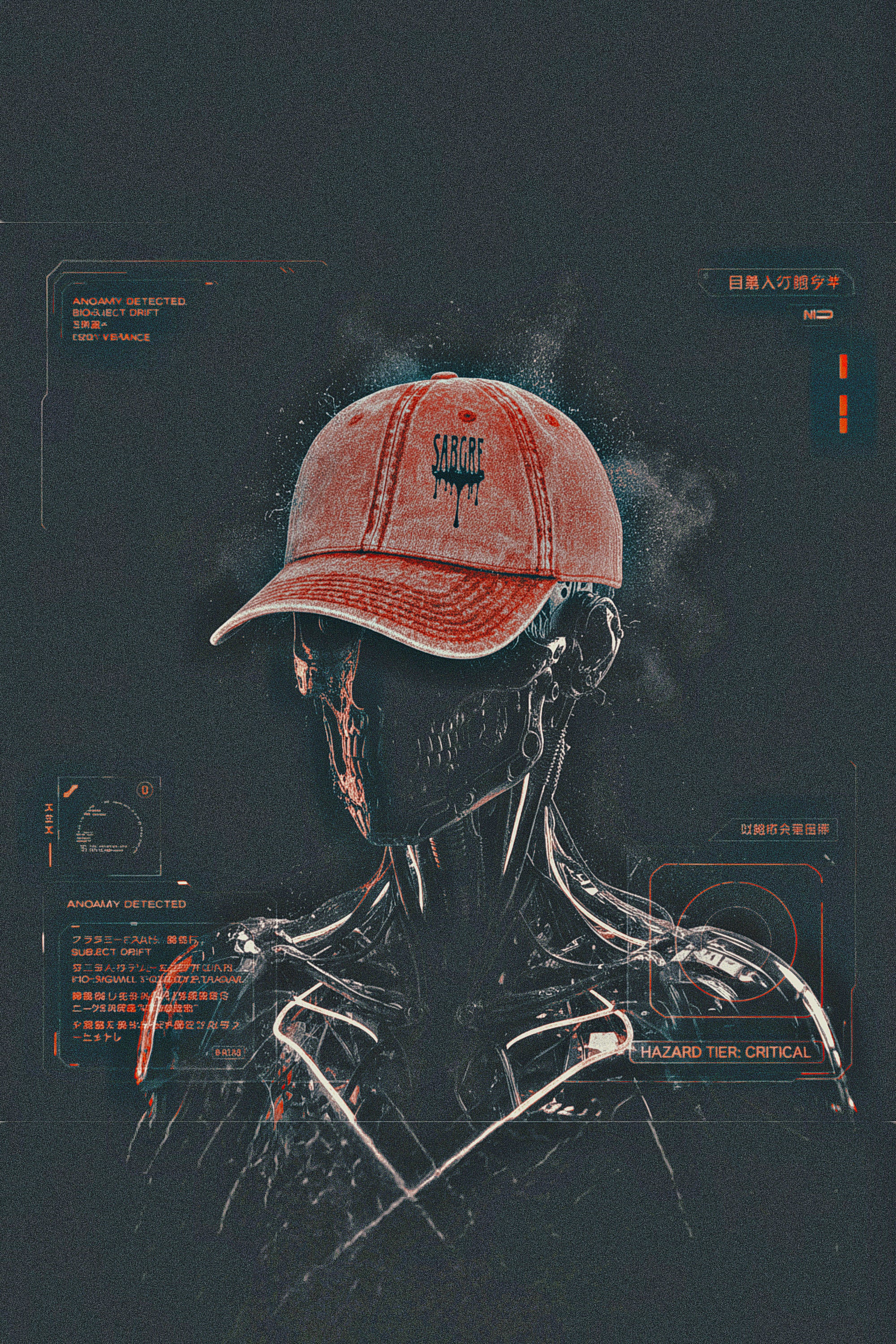 SABEGRE Muted “SABGRE” Vintage Cotton Twill Cap