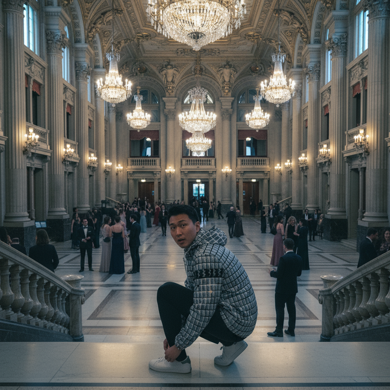 Wide Opera Natural Crouch